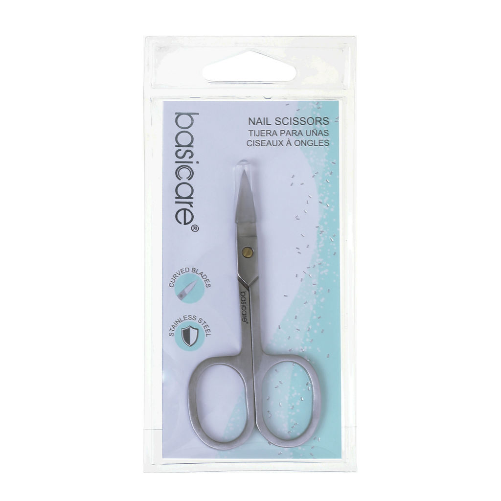Curved Blade Nail Scissor Stainless Steel by basicare