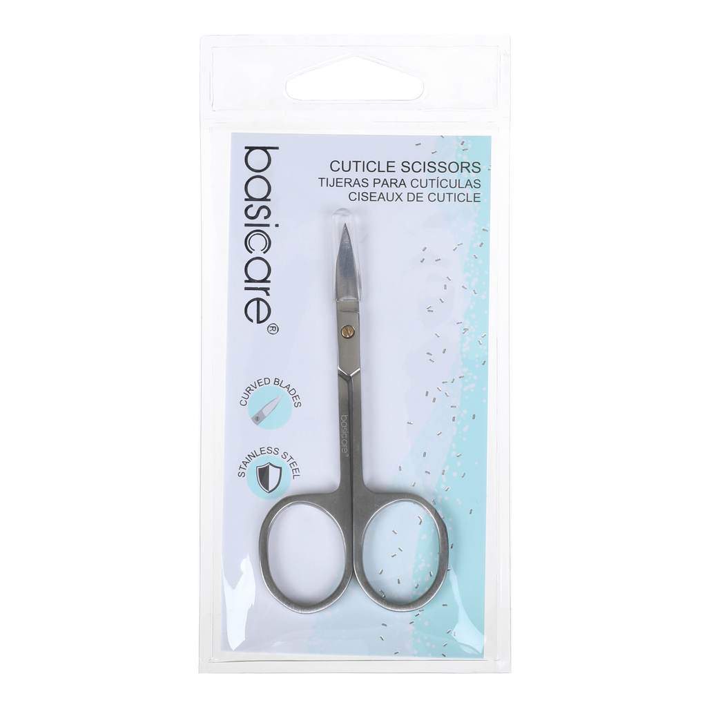 Curved Blade Cuticle Scissor Stainless Steel by basicare