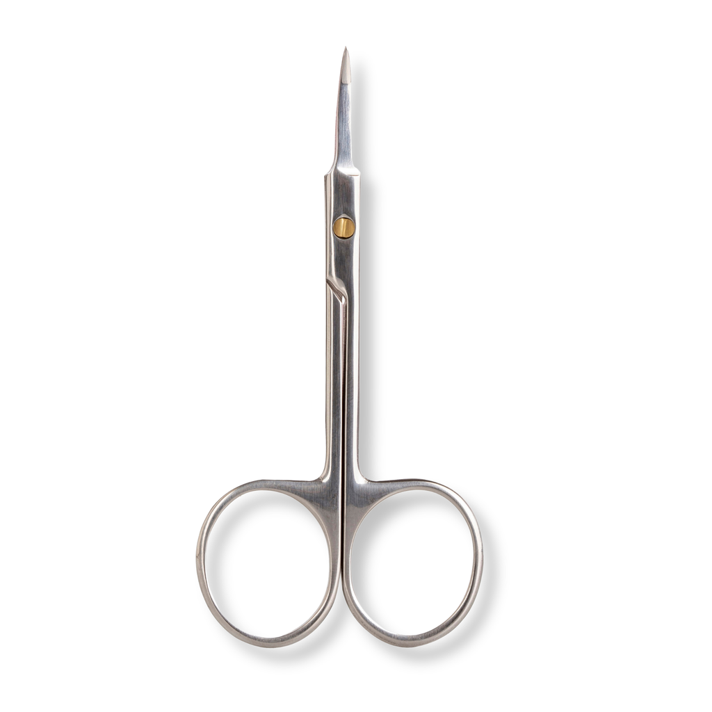 Curved Blade Extra Fine Cuticle Scissors Stainless Steel by basicare