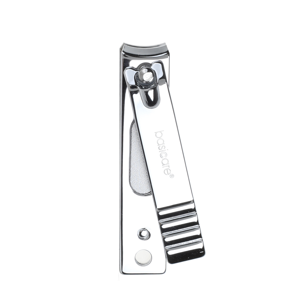 Contoured Blades Nail clipper with Laser File by basicare
