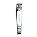 Contoured Blades Toenail Clipper with Laser File & Catcher by basicare
