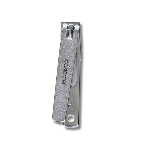 basicare Toenail Clipper -Straight Blades With Laser File & Catcher-Pink by basicare
