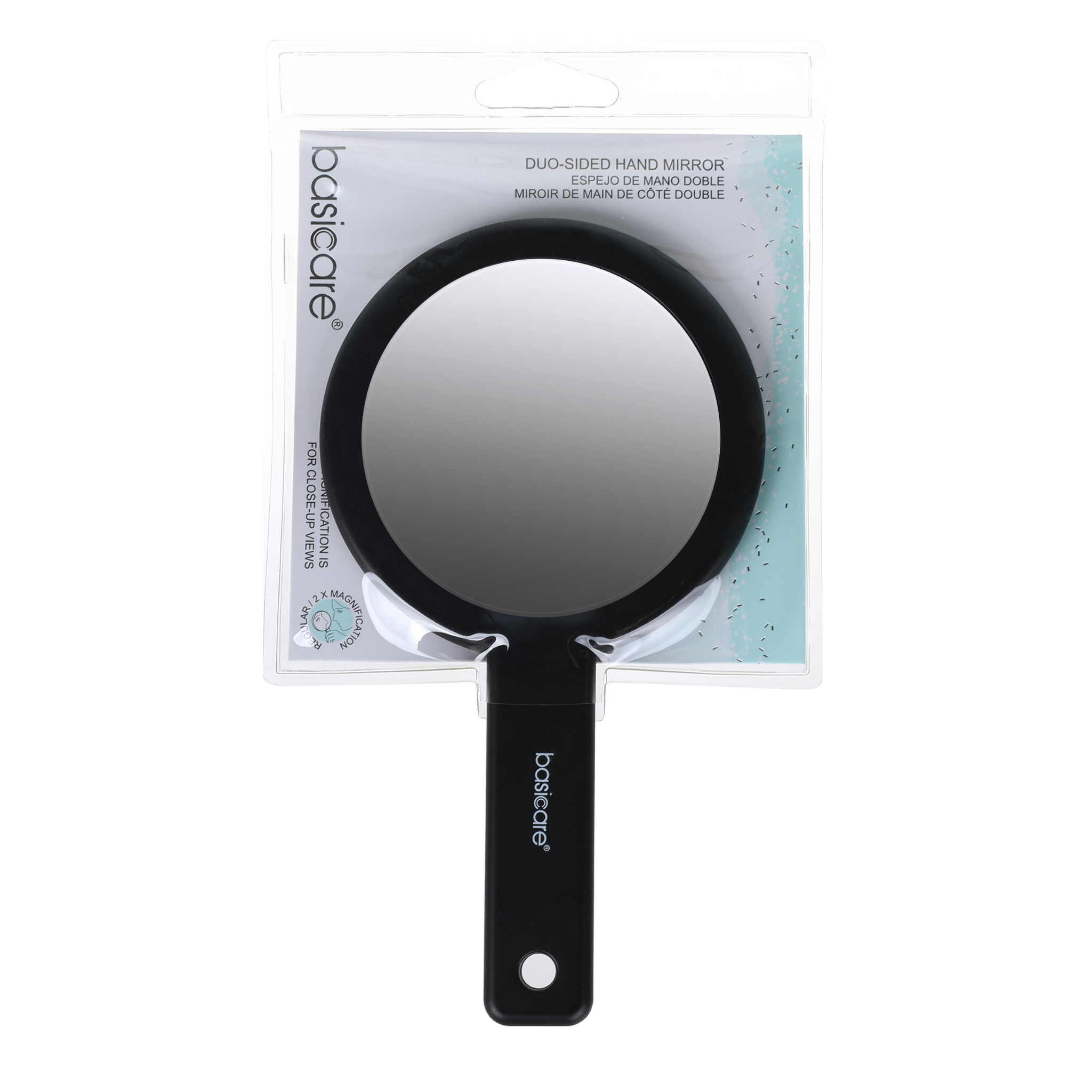 Duo Sided Hand Mirror 1x/2x