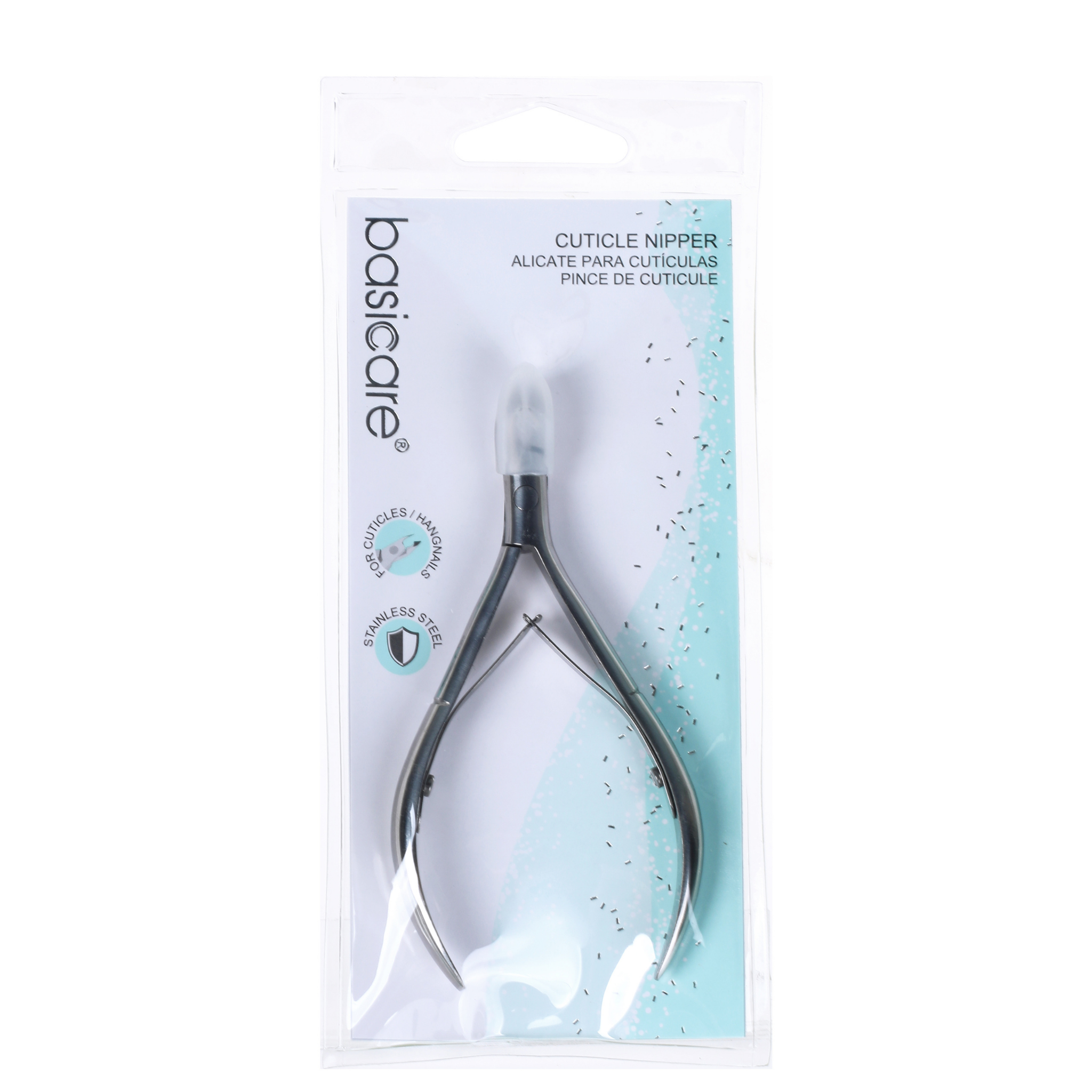 Precision Cuticle Nipper Stainless Steel by basicare