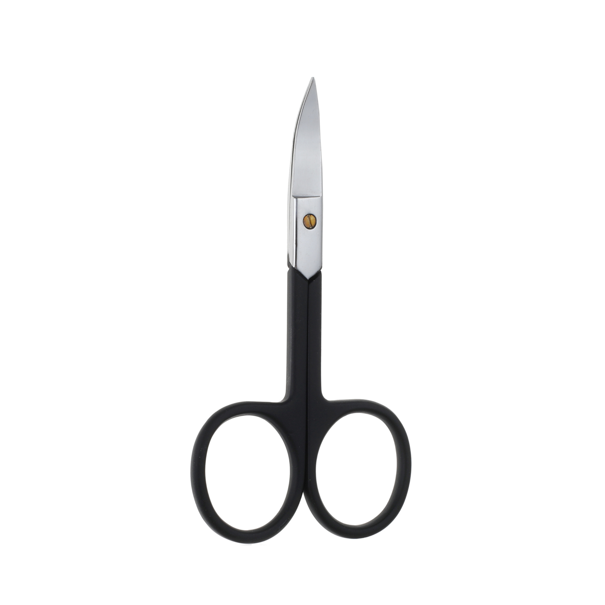 Rubber Grip Nail Scissor Curved Blade by basicare