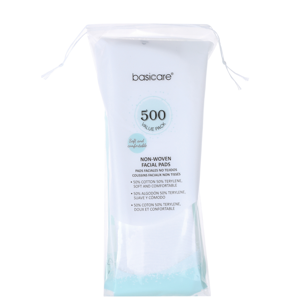Non Woven Facial Pads x500 by basicare