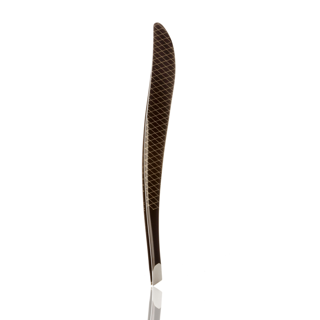 Curved Slant Tweezer Stainless Steel by basicare
