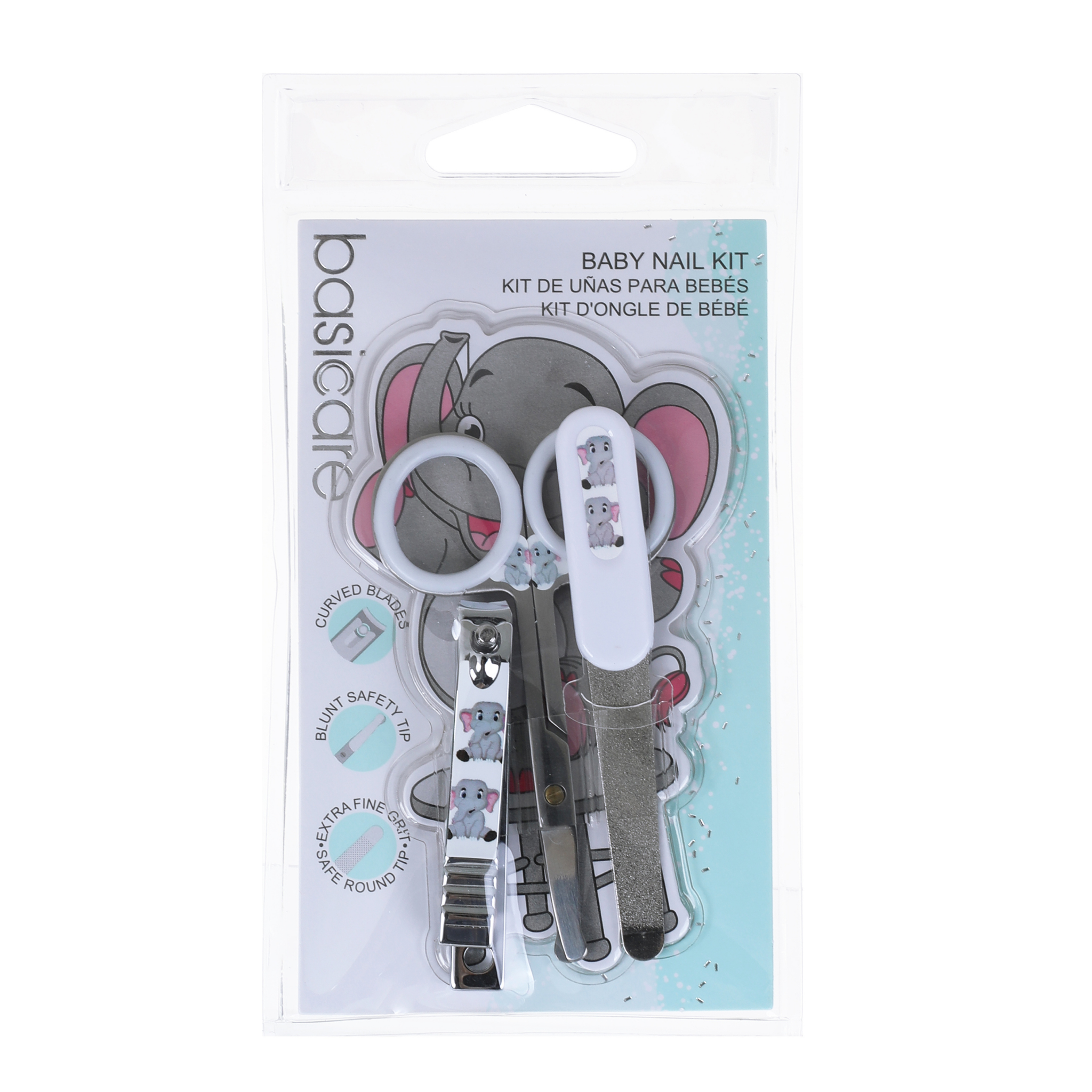 Baby Nail Set Clipper Safety Scissor Nail File by basicare