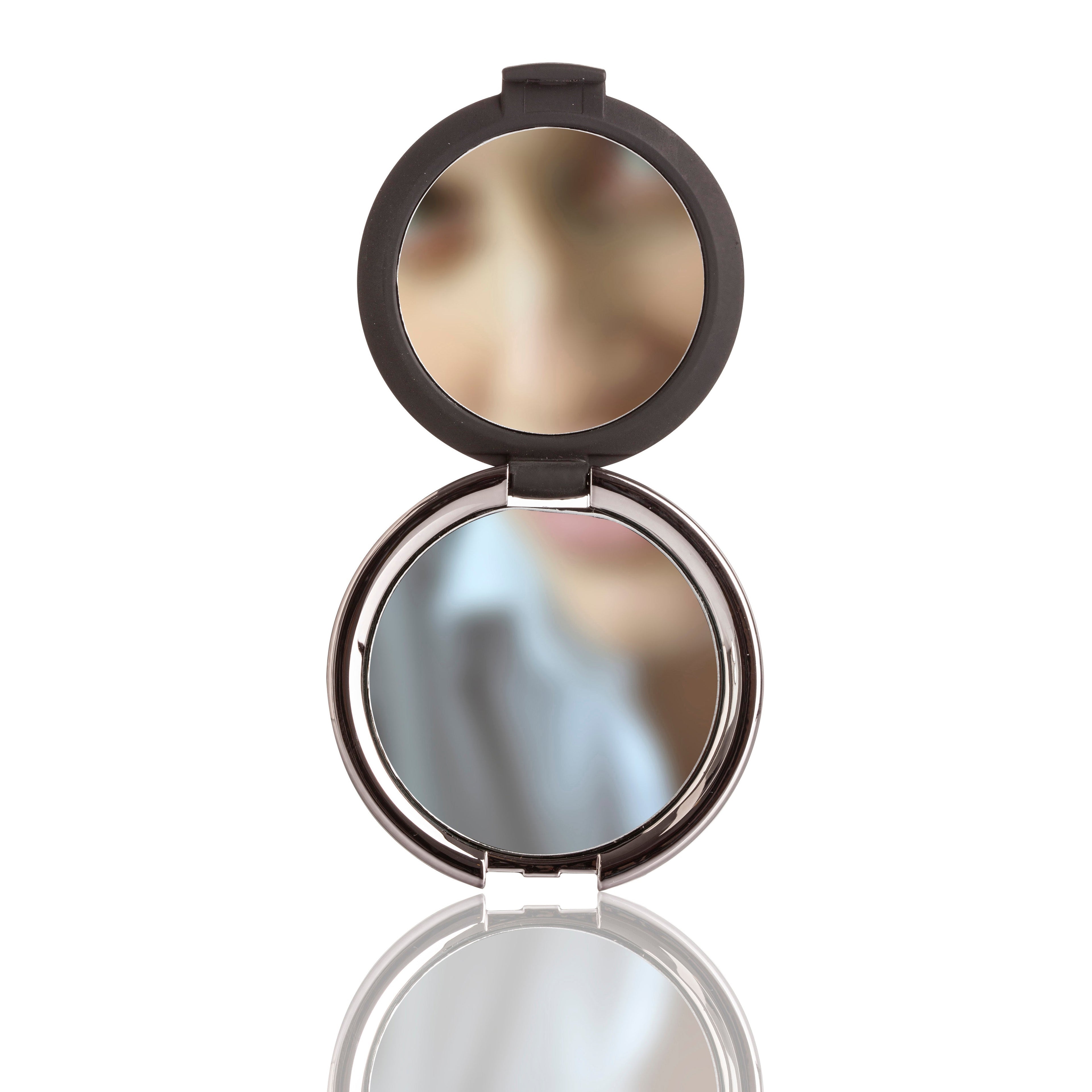 Hands Free Duo Compact Mirror 1x/2x with Suction Cup