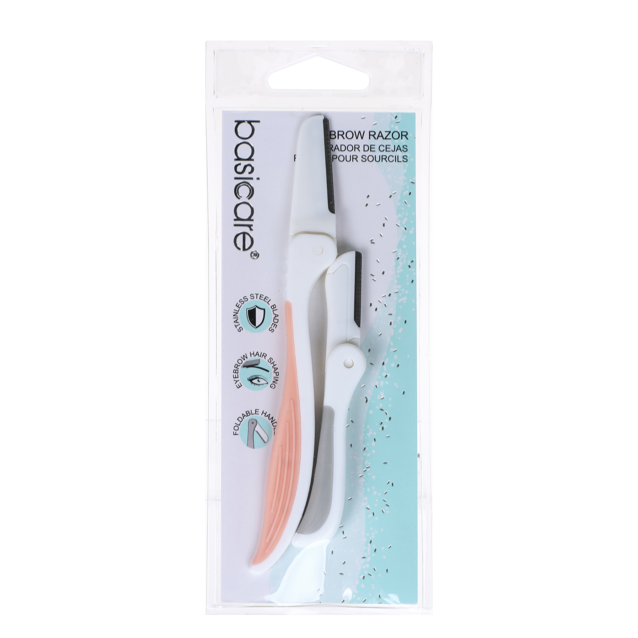 Precision Eyebrow Razors Duo Foldable