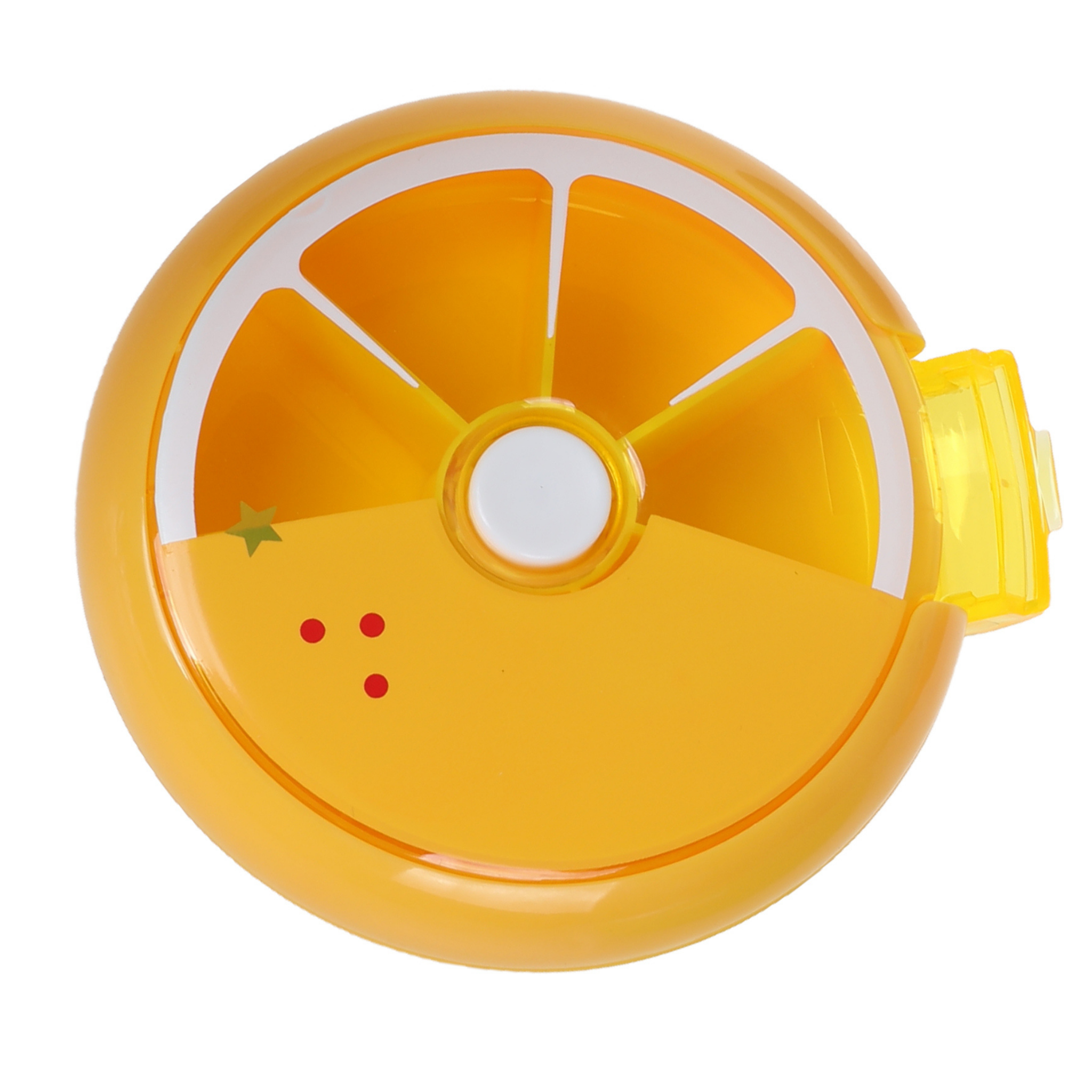 Mini 7-Day Rotary Pill Box, Lime by basicare