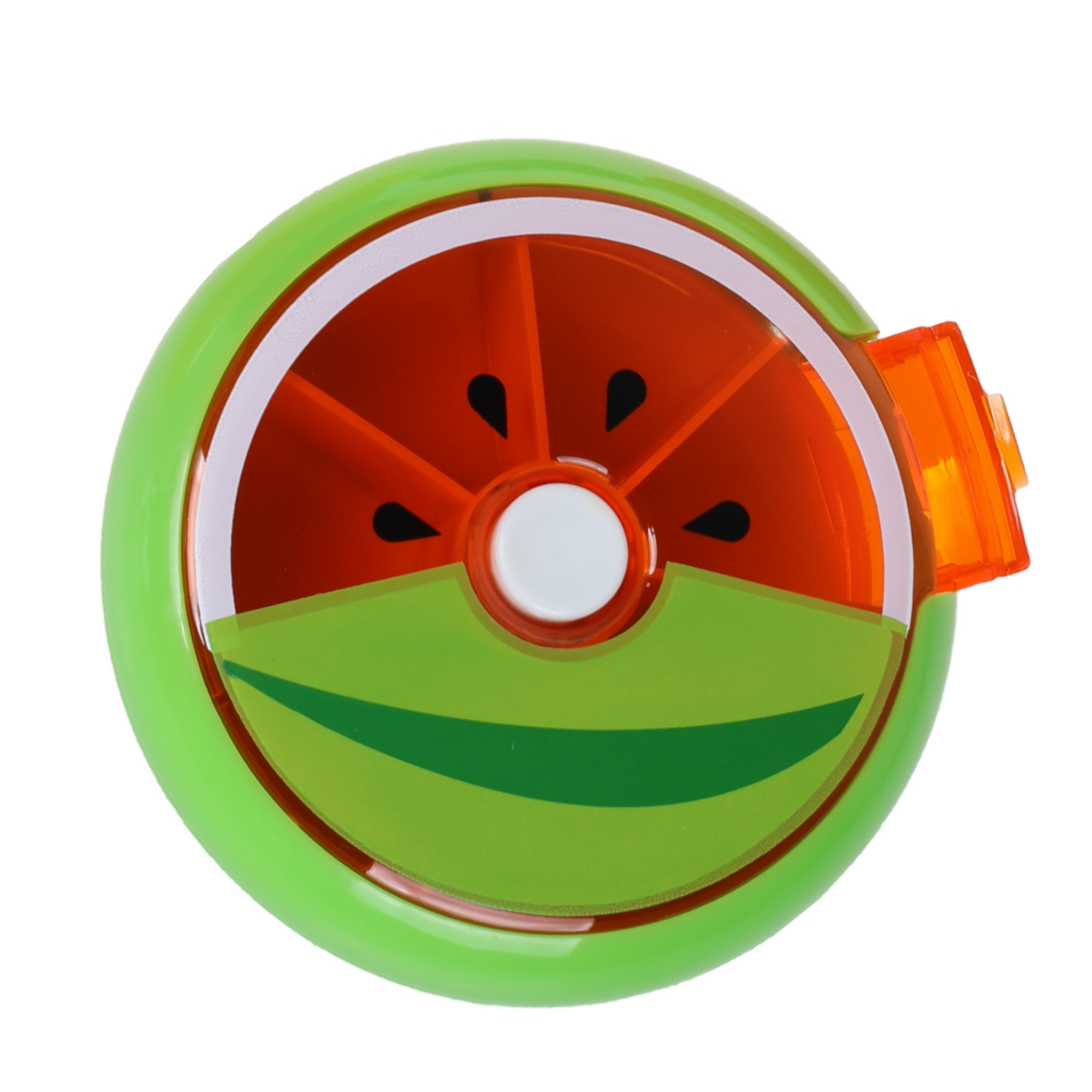 Mini 7-Day Rotary Pill Box, Watermelon by basicare