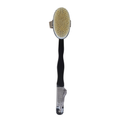 Wooden Bath Brush with Detachable Handle by basicare