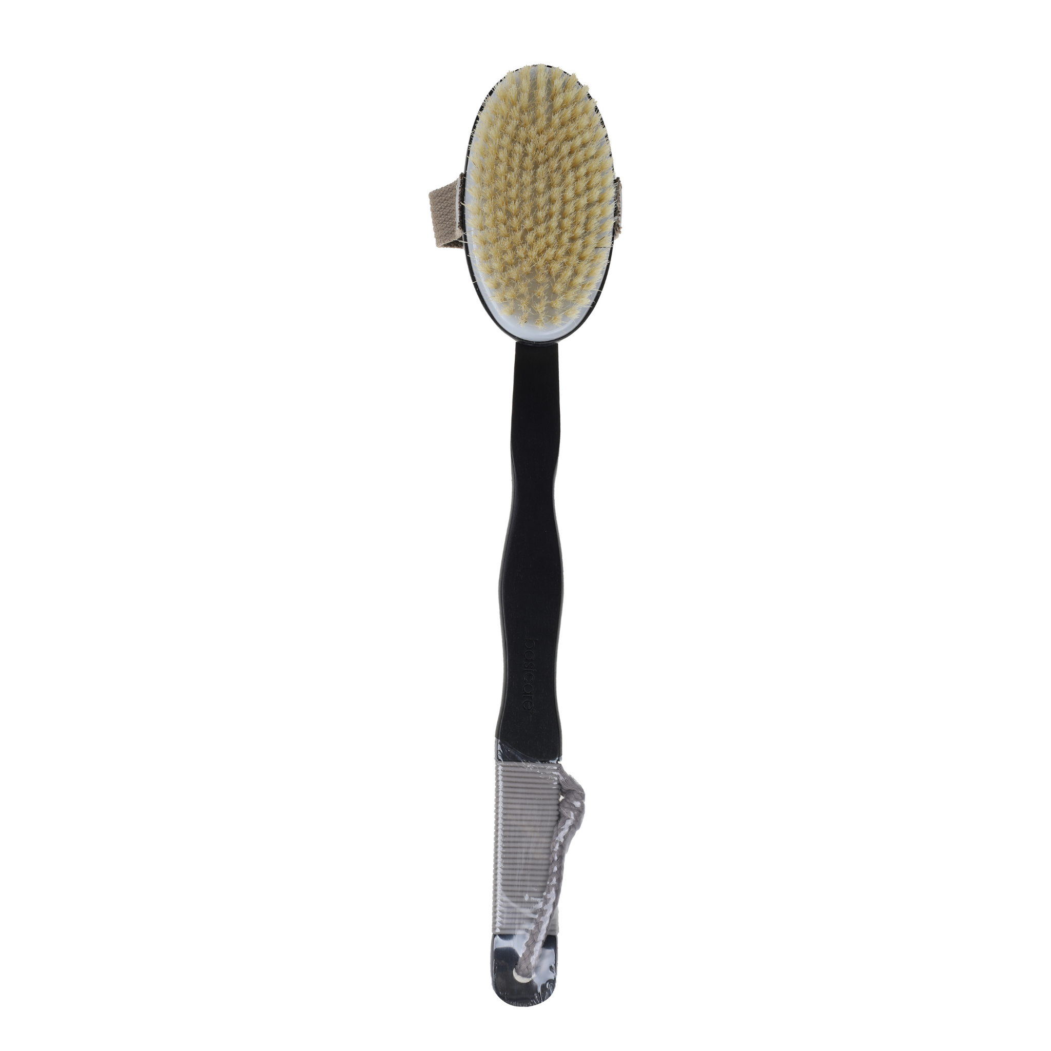 Wooden Bath Brush with Detachable Handle by basicare