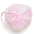 Mesh Pumpkin Body Sponge 70 gram (2.47Oz) (pink) by basicare