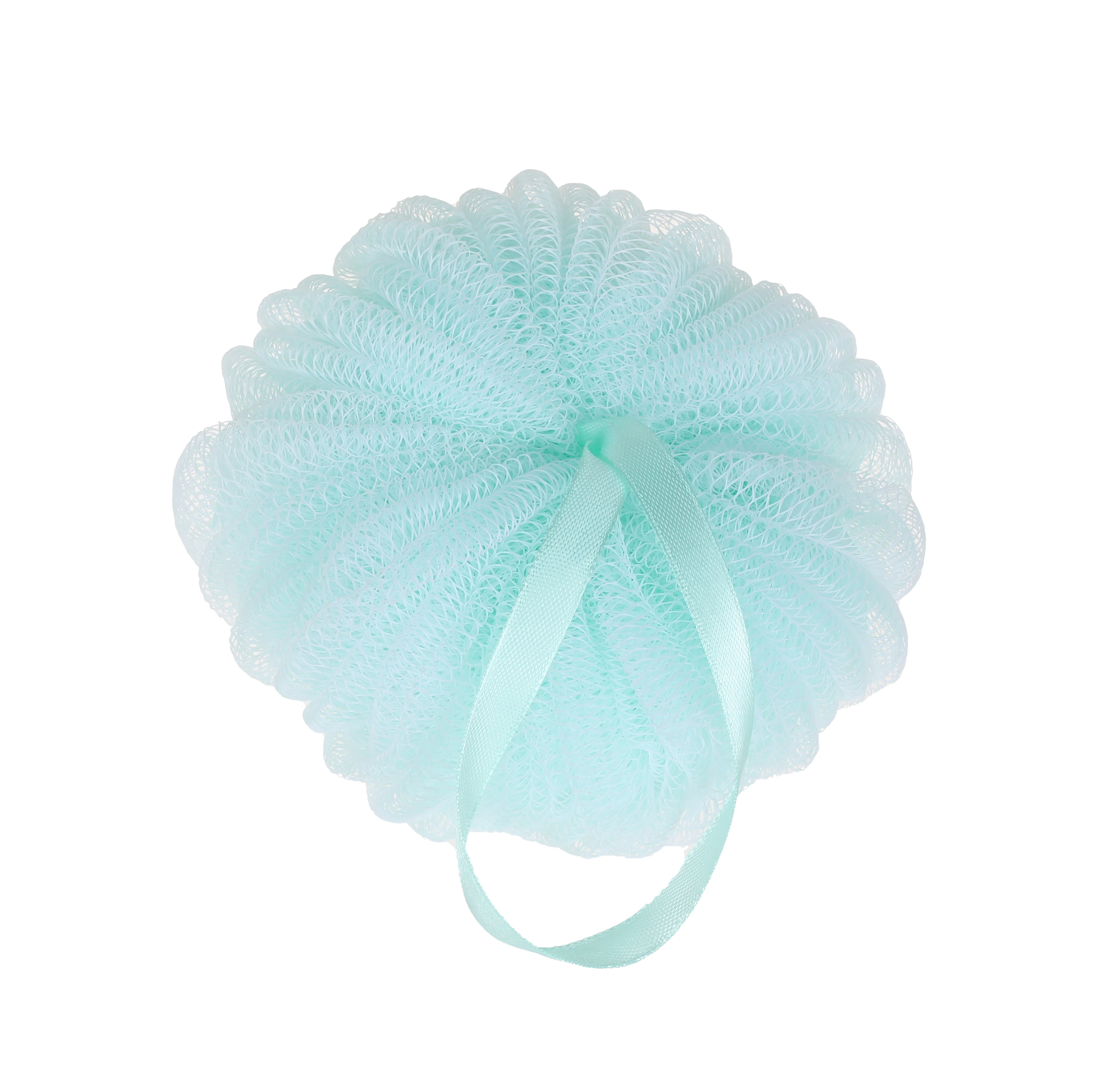 Mesh Pumpkin Body Sponge 70 gram (2.47Oz) (Mint) by basicare