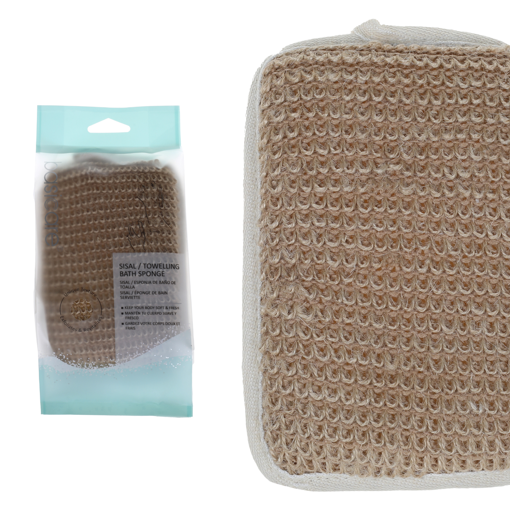 Sisal Towelling Bath Sponge