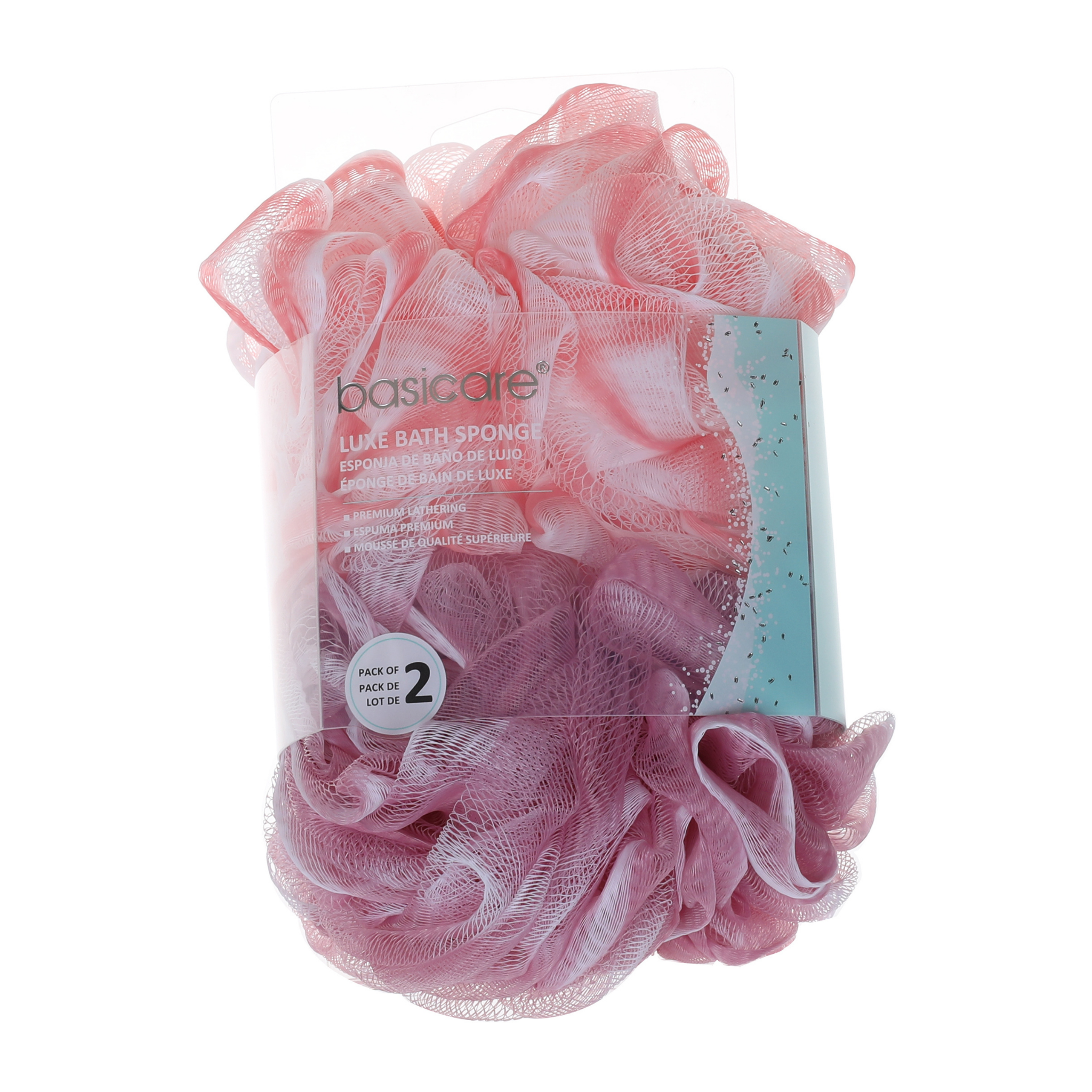 Luxe Bath Sponge, Pack of 2