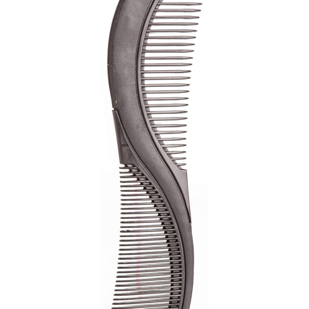 Duo Pocket Comb Flexible Scratch Free Anti Static by basicare