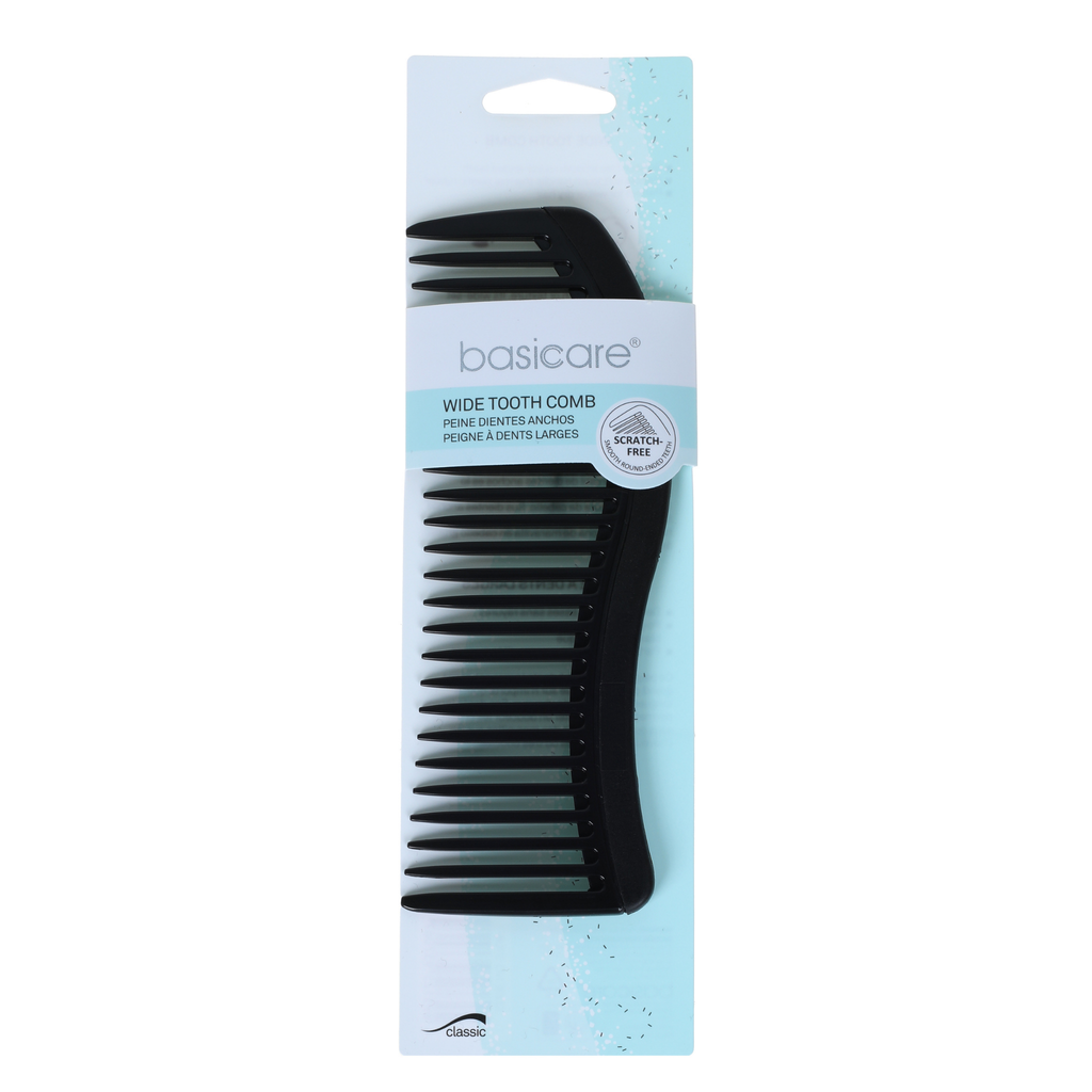 Wide Tooth Comb Flexible Scratch Free Anti Static by basicare