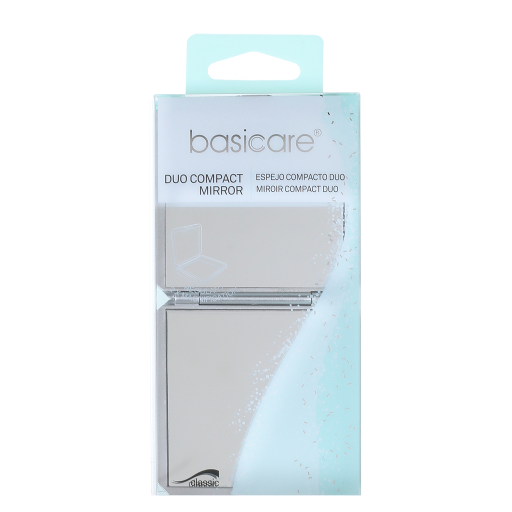 Folding Compact Mirror, Dual Side 1x/2x