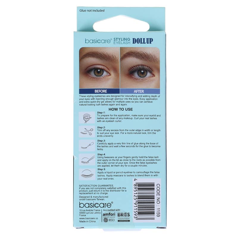 Couture False Eyelashes with Glue - Style 1159 - product view 3