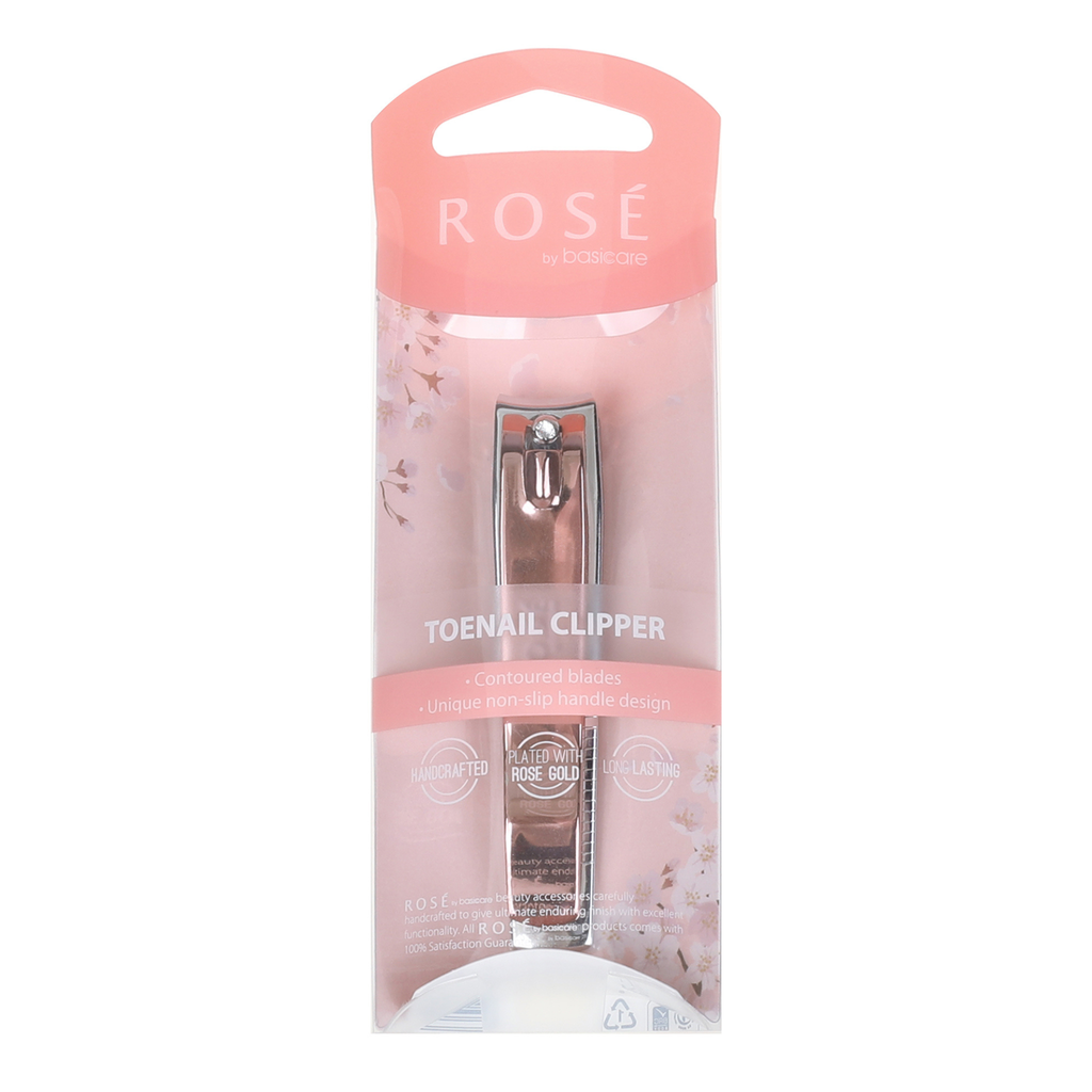 Rose Gold Toenail Clipper by basicare