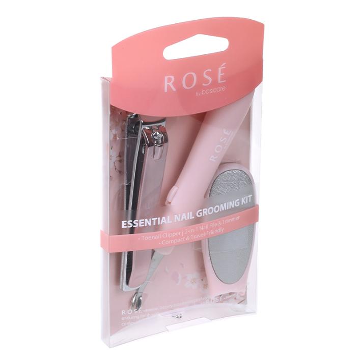 Rose Essential Nail Grooming Kit – Toenail Clipper & File