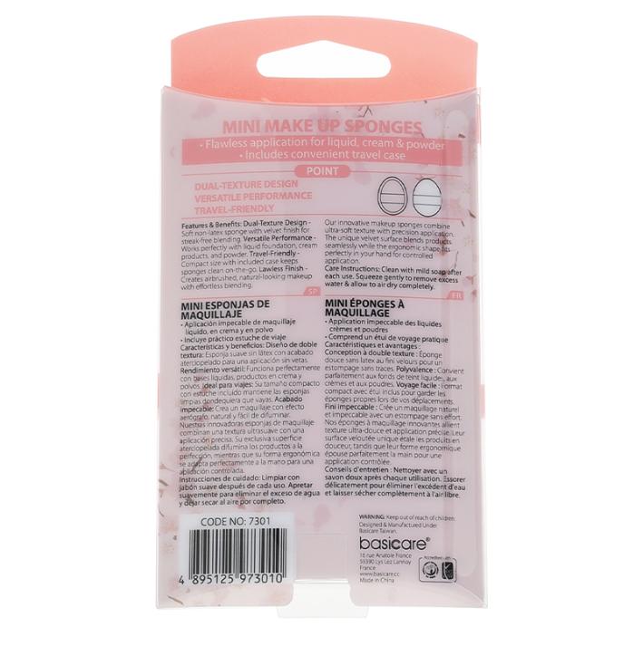 Rose Mini Make Up Sponges