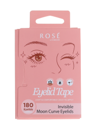 Rose Invisible Eyelid Tape – Moon Curve 180pcs