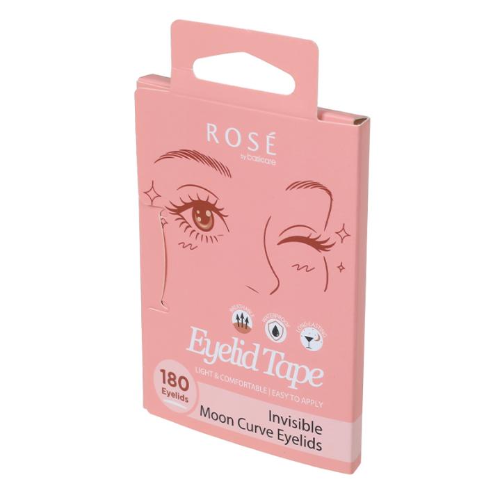 Rose Invisible Eyelid Tape – Moon Curve 180pcs